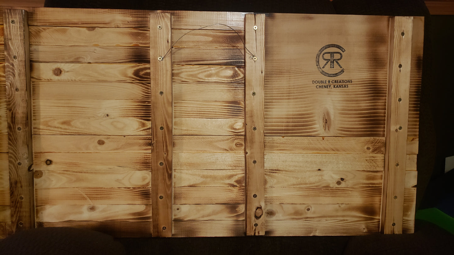 Rustic Black and Natural